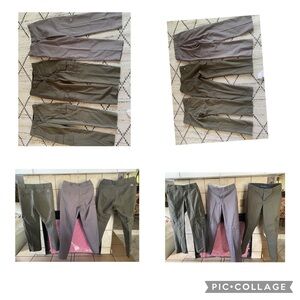 3 Dickies Gray and Green Cargo Pants.